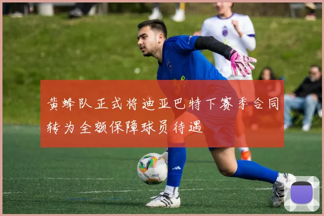 黄蜂队正式将迪亚巴特下赛季合同转为全额保障球员待遇